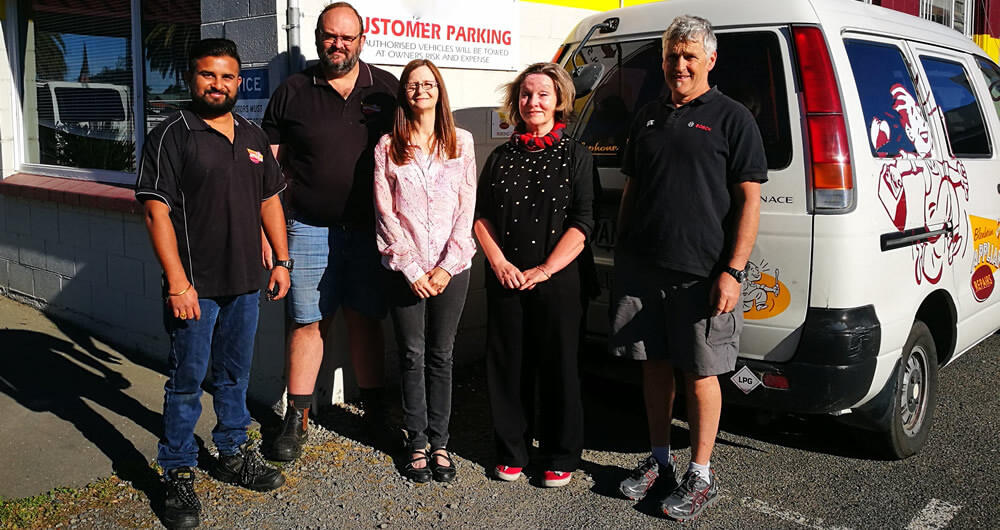 Team Members At Blenheim Appliance Repairs